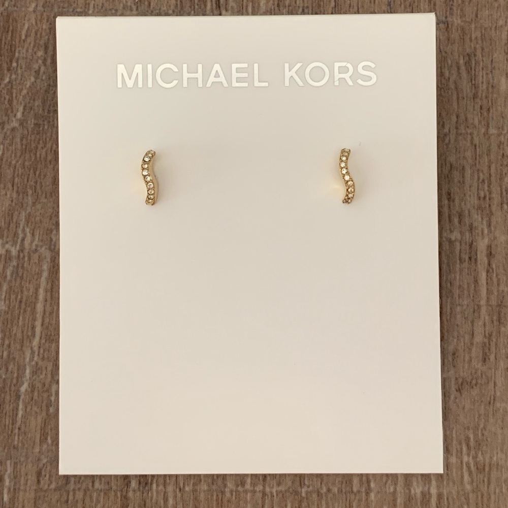 Michael Kors Gold Wonderlust Stud Earrings